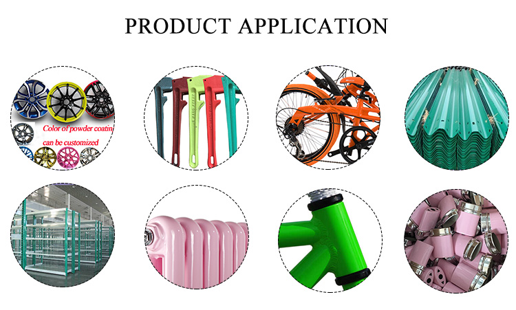 high quality good Effect Epoxy Polyester Colourful Powder Coating