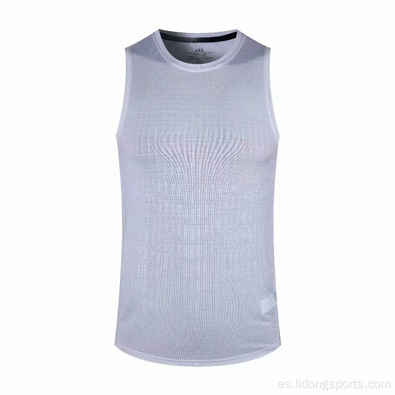 Impresión personalizada Sport Summing Gym Vest de gimnasia