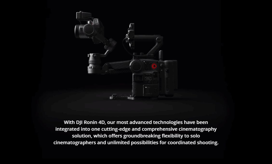 DJI Ronin 4D-6K  DJI Ronin 4D-8K Wireless Transmission 4-Axis Stabilization LiDAR Focusing Full-Frame Gimbal Camera