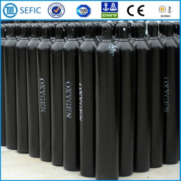 High Pressure Seamless Steel Gas Cylinder Oxygen Tank