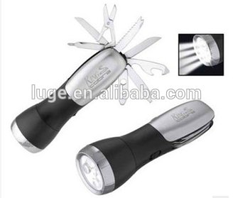 LED multifunction emergency light flashlight