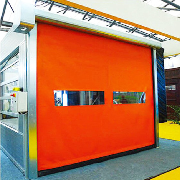 PVC Roller Shutter Self Recovery High Speed Door