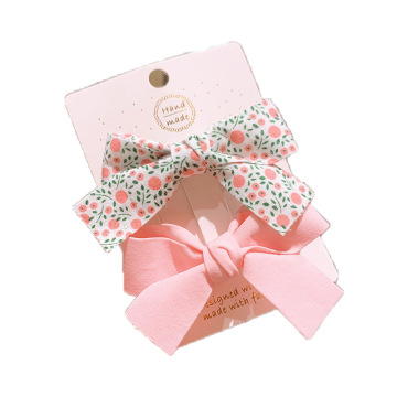Wholesale New Fashion Cute Baby Girl Floral Bow Hairpin For Baby Girl Hair Accessories Baby Gift