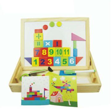 Kids puzzle educational toy,Early educational wooden alphabet puzzle toy,Learning numbers sketchpad puzzle for children