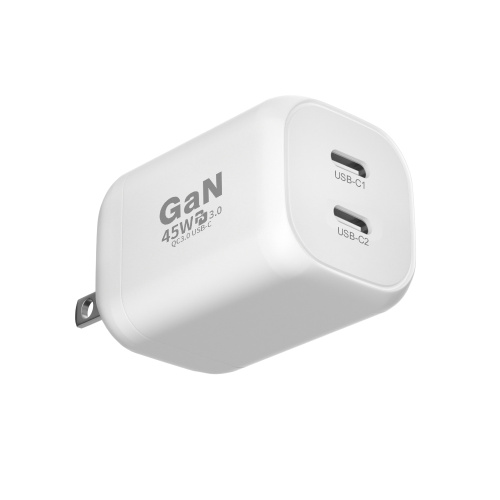 New Hot Electronics to Sell on EU Plug Fast Charging Wall Power Adapter 45W GaN USB C Charger for Phones