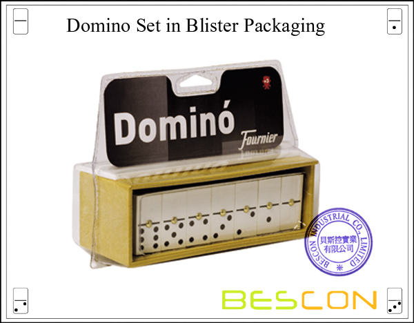 Domino Set in Blister Packaging