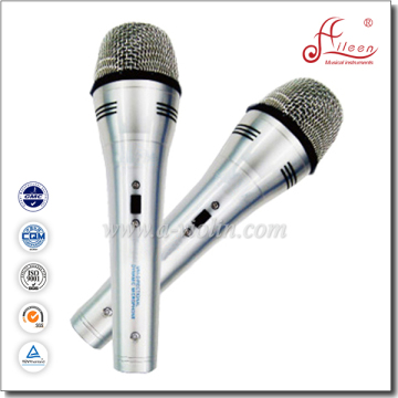 2015 Moving-coil 2.5m Cable MIC Price Wired Metal Microphones