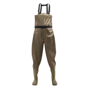 PVC Coated Nylon Fishing Waders - Plus Size Chest Wader Suit