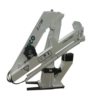 Foldable Telescopic Boom Pedestal Lifting Cranes