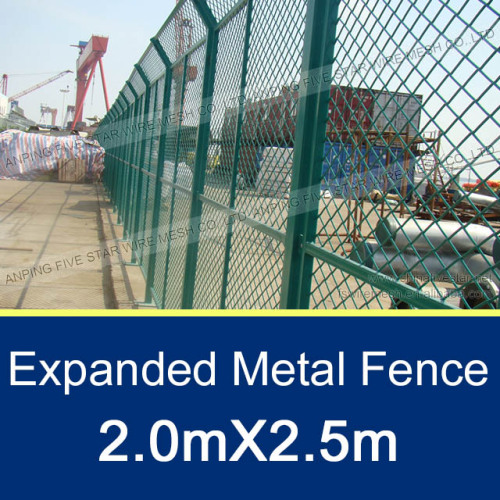 Galvanized Expanded Metal Fence/Expanded Fence/Expanded Mesh Fence