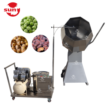 Seasoned Nuts Production Equipment: Mixing and Flavoring Machine for Nuts, Peanuts, Spices, and Seasonings