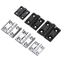 Low MOQ Zinc Alloy Square Hinges for Electrical Boxes
