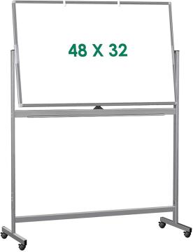 Double Sided Rolling Large Reversible Magnetic White Board