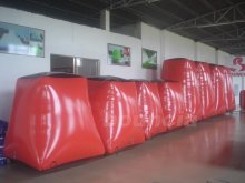 Red Paintball Field Equipment Inflatable Paintball Bunker Bun05