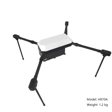 Kit bingkai bingkai lipat quadcopter 870mm quadcopter