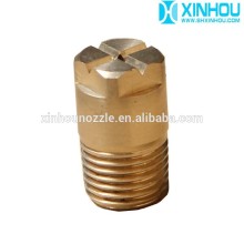 Water spraying brass spray full cone square spray nozzle