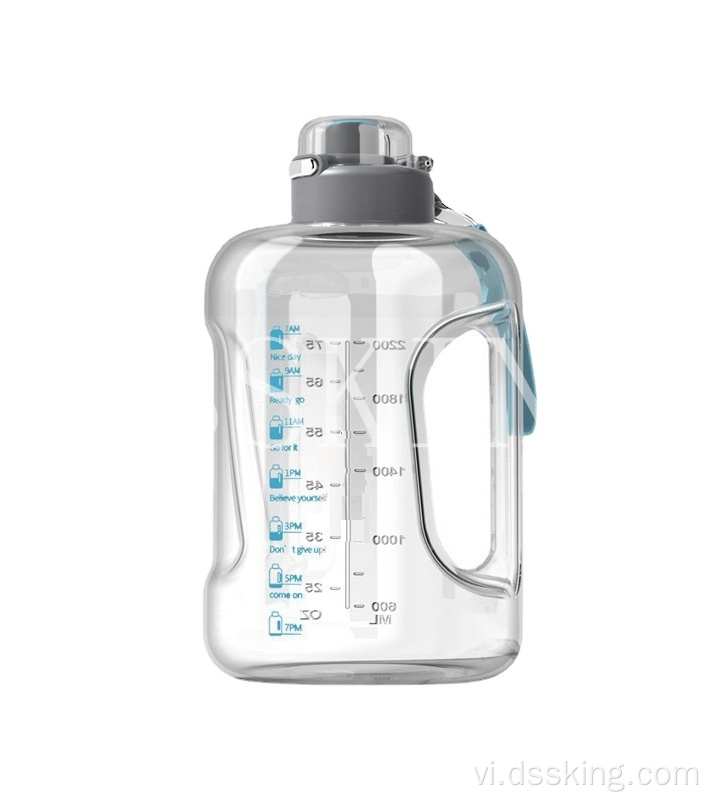 BPA Super Super Size Chai nhựa Tritan hoặc PC Bottle Sport có dây đeo dây đeo