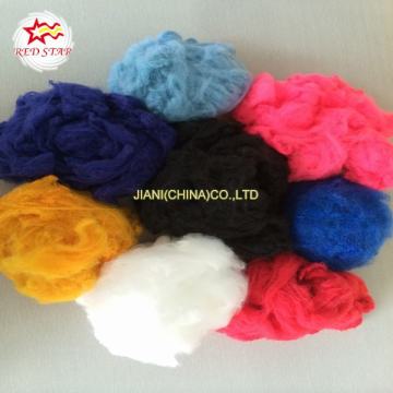 100% recycle polyester recycle psf for fabric