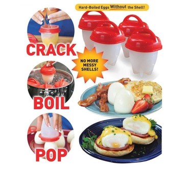 Egglettes Boiled Eggs without the Shell