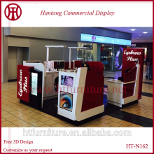 China Fashion glass eyebrow kiosk bar design
