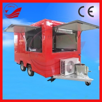 Low Price Fast Food Vending Van Food Van