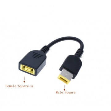 Lenovo Laptop Square USB Female to Thinkpad Male Adapter for USB Series