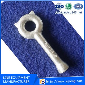 Eye Type Ball pin insulator for porcelain insulator / suspension insulator pin