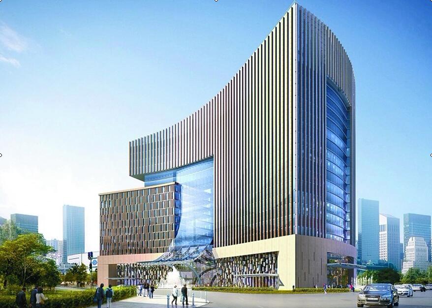 Beijing new Qinghai building 