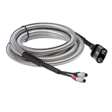 Ultrasonic Probe Connector Cables - Dual LEMO-00 to LEMO 00 Armored/Microdot Armored Cable