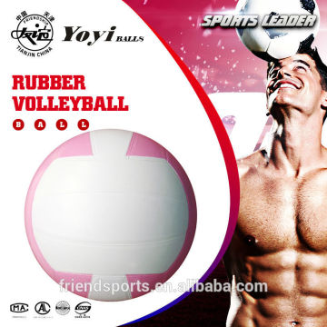 beach volleyball,rubber smooth body with cotton/nylon/polyester winding
