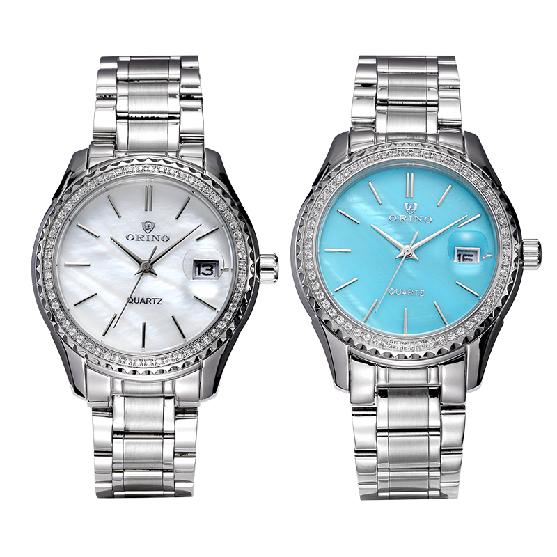 montre en diamant la montre à poignet de lunette diamond watch bezel wrist quartz watch