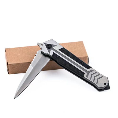 F130 Edelstahl Outdoor Tactical Survival Hunting Klapptaschenmesser zum Camping OEM anpassbar