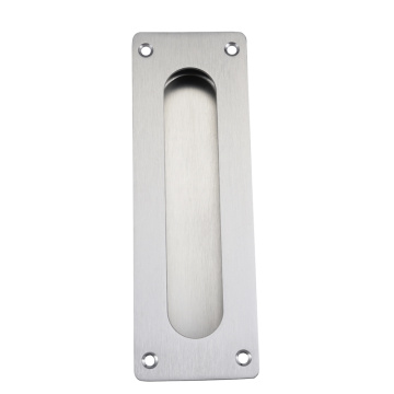 Rectangle Durable Stainless Steel Hidden Flush Pull