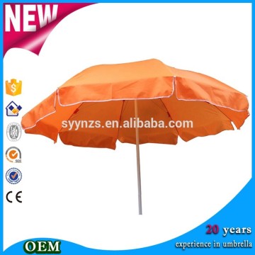 Wholesale Big Outdoor Umbrella Custom Windproof Folding Beach Umbrella