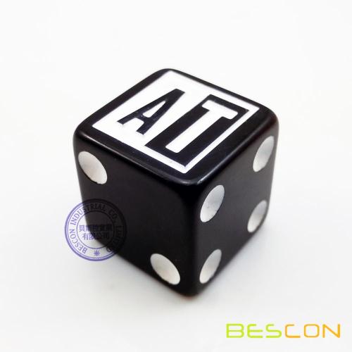 16MM Square Dice with Custom LOGO on 1st Side