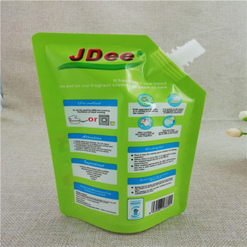 Custom logo 450ML detergent packaging bag