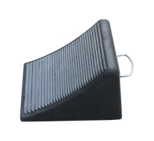 Black Solid Rubber Car Stopper Wheel Chocks for Parking