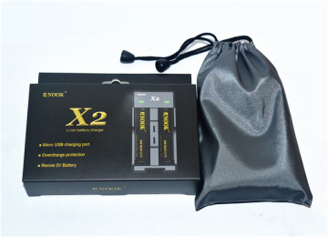 Enook X2 charger 18650 battery charger