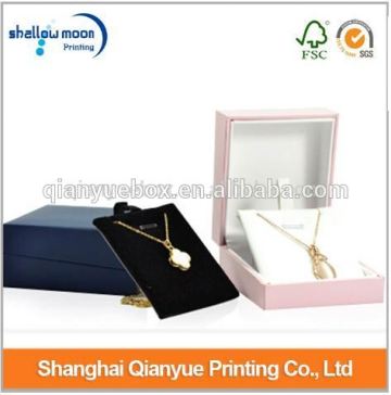 Customized Paper jewelry set packaging box