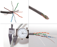 305m RJ45 Reel High Speed 2pair CAT6 UTP LAN Cable