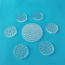 Clear Quartz Glass Disc with Hole - Search Engine