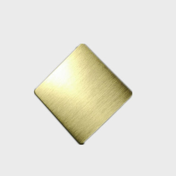 Golden embossed plate SS316L #0.5MM 4' X 8'