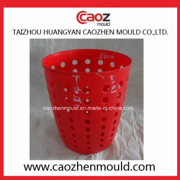 High Quality Plastic Injection Garbage Basket Mould