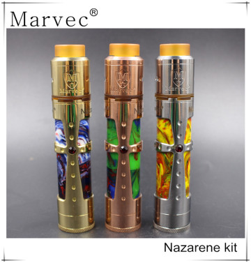 MARVEC Nazarene mechanical mod brass copper e cig