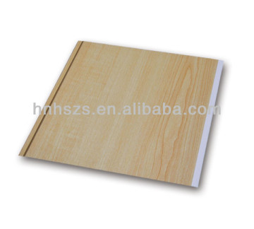 Flat PVC Panels Decorative Ceiling Wood Design