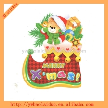 3D wall chinese christmas ornaments sticker