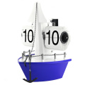 Studi Living Room Sailboat Desk Flip Clock