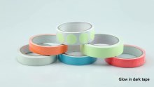 Free samples PET/PVC glow in dark tape