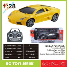 2015 1:28 rc car 4 channel redio caotrol car toys for sales