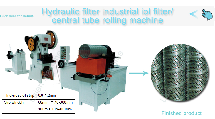 full automatic filter core making machine